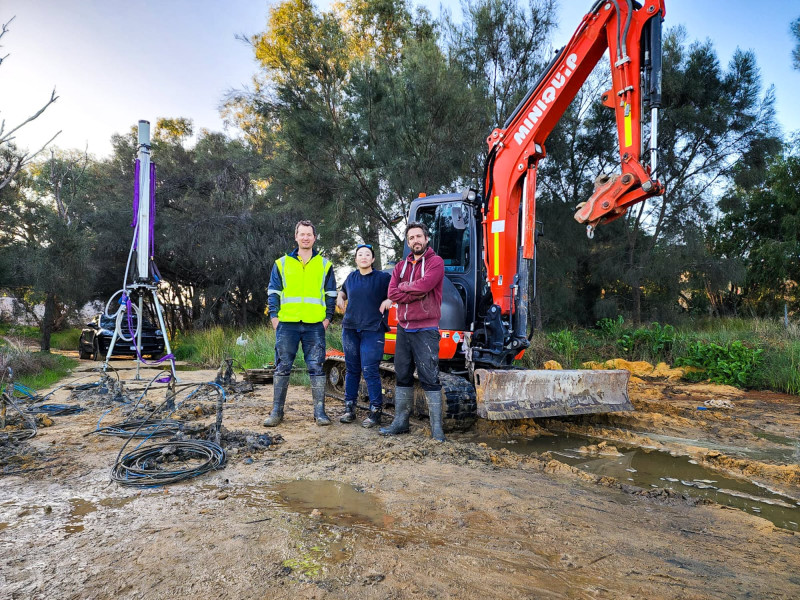 Fieldwork capabilities from the National Geotechnical Centrifuge Facility in WA.